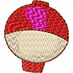 Fishing Embroidery Design 1